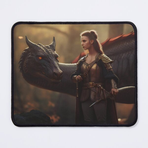 Item preview, heroine with dragon designed and sold by umatech.