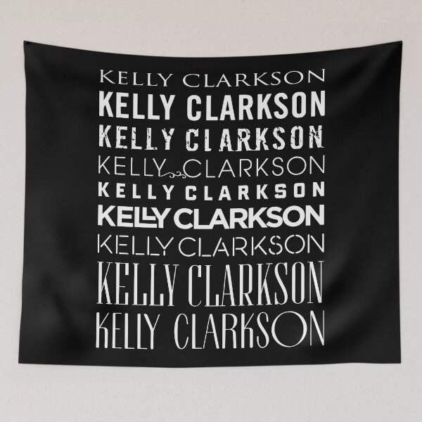 Item preview, KELLY CLARKSON FONT designed and sold by jefvr.