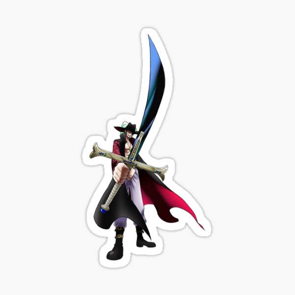 One Piece Dracule Mihawk Logo , One Piece Sticker for Sale by  CREATIVE-ANIME