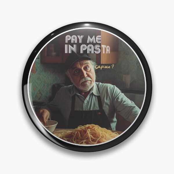 Item preview, pay me in pasta - Capisce ? designed and sold by artishmots.