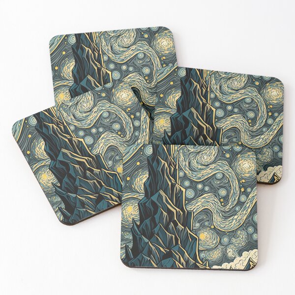 Item preview, Starry Mountain Passage designed and sold by OccultDreams.