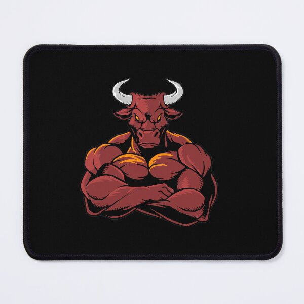 Item preview, ANGRY BULL (BLACK) designed and sold by RUBYAL.