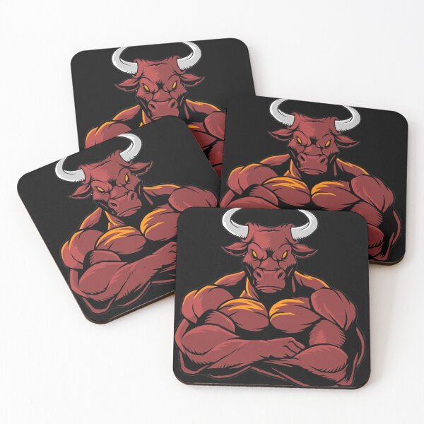 Item preview, ANGRY BULL (BLACK) designed and sold by RUBYAL.