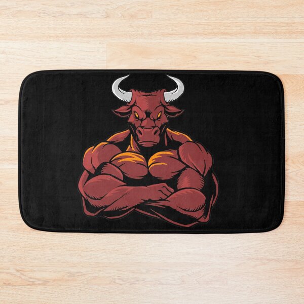 Item preview, ANGRY BULL (BLACK) designed and sold by RUBYAL.