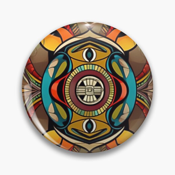 Item preview, Aztec colour pattern  designed and sold by Gaviani Design Studio.