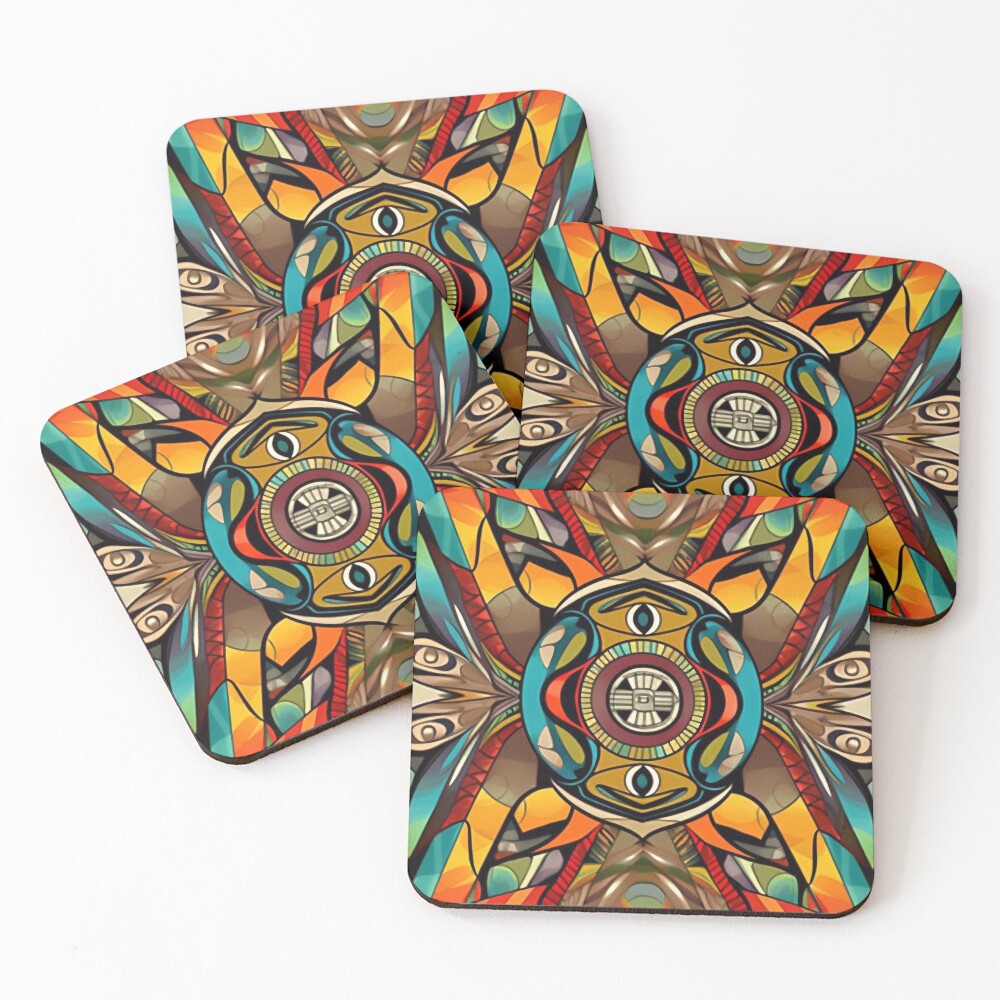 Item preview, Coasters (Set of 4) designed and sold by gaviani.