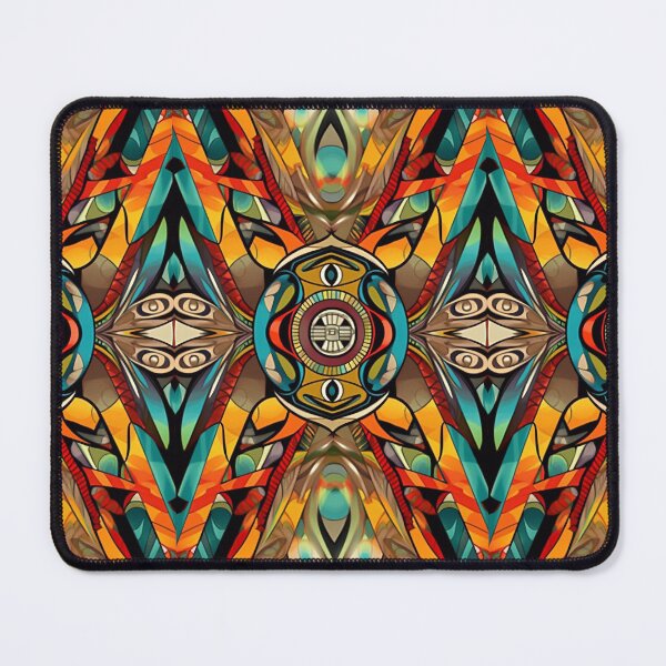 Item preview, Aztec colour pattern designed and sold by Gaviani Design Studio.