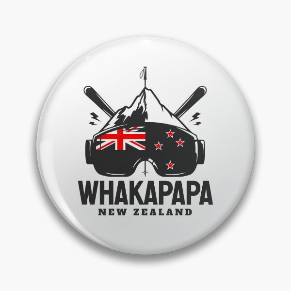 Item preview, Whakapapa New Zealand Ski Resort Skiing Souvenir designed and sold by JackCurtis1991.