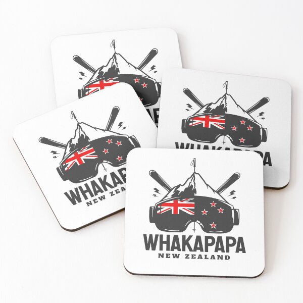 Item preview, Whakapapa New Zealand Ski Resort Skiing Souvenir designed and sold by JackCurtis1991.