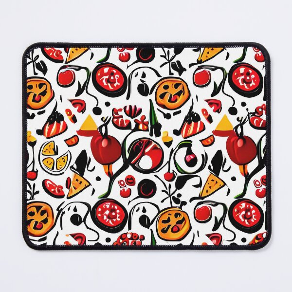 Artikelvorschau, White Pizza Pattern entworfen und verkauft von Permana96.