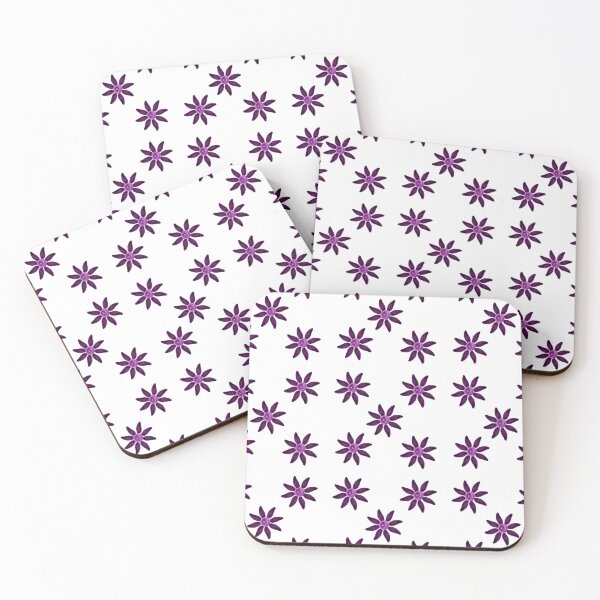 Item preview, Hand Drawn Purple Flower Design designed and sold by ClairesPatterns.