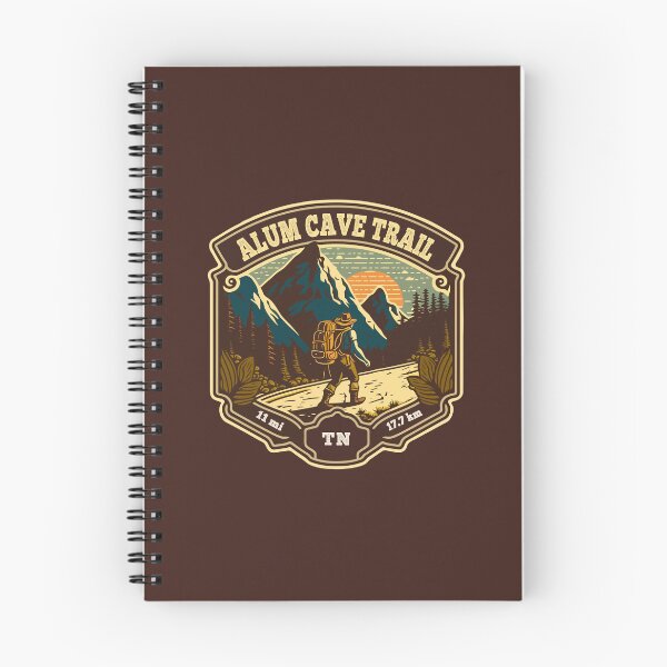 Item preview, Alum Cave Trail Tennessee Hiker Hiking Emblem designed and sold by KrisSidDesigns.