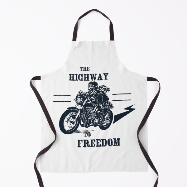 Item preview, The Highway to Freedom Biker designed and sold by BikersIslandTM.