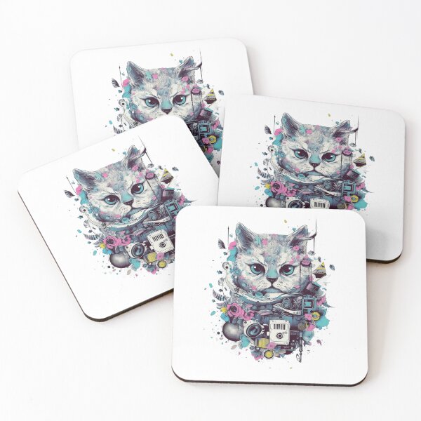 Item preview, Cat and The Seriousness designed and sold by Hikiversity.