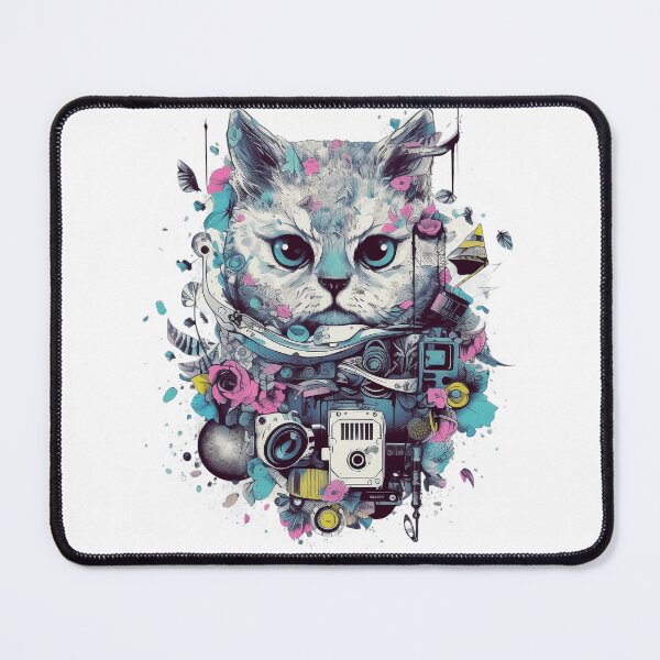Item preview, Cat and The Seriousness designed and sold by Hikiversity.