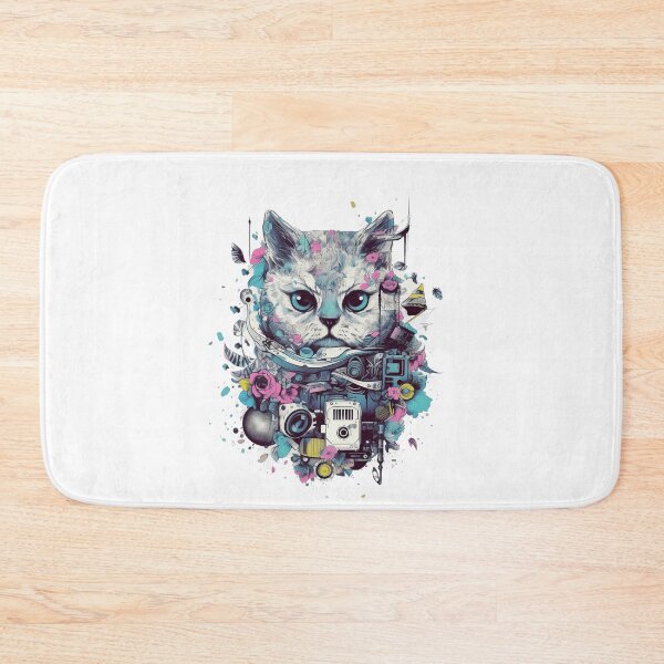 Item preview, Cat and The Seriousness designed and sold by Hikiversity.