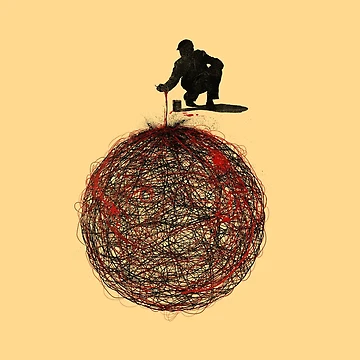 Artwork thumbnail, Abstract Connection by nicebleed