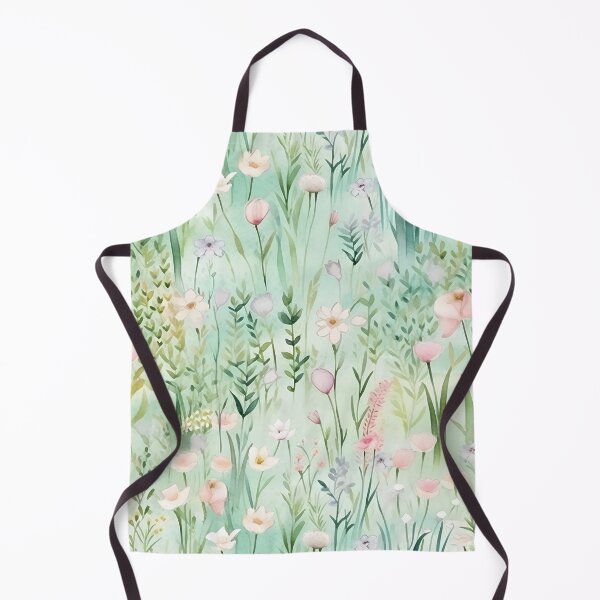 Artikelvorschau, Aquarellgarten: Ein verträumtes Pastellblumenmuster für Zuhause und Mode entworfen und verkauft von tripanthias.