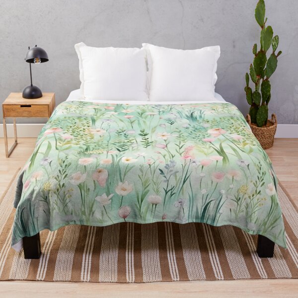 Item preview, Watercolor Garden: A Dreamy Pastel Flower Pattern for Home and Fashion designed and sold by tripanthias.