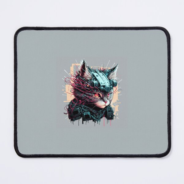 Item preview, Ccc3c_Cyberpunk Cat_17 designed and sold by CritterCuties.