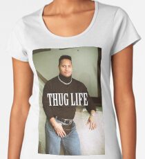 Throwback - Dwayne Johnson Women's Premium T-Shirt