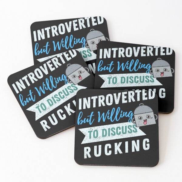 Item preview, Introverted but willing to discuss Rucking designed and sold by cutefashion.