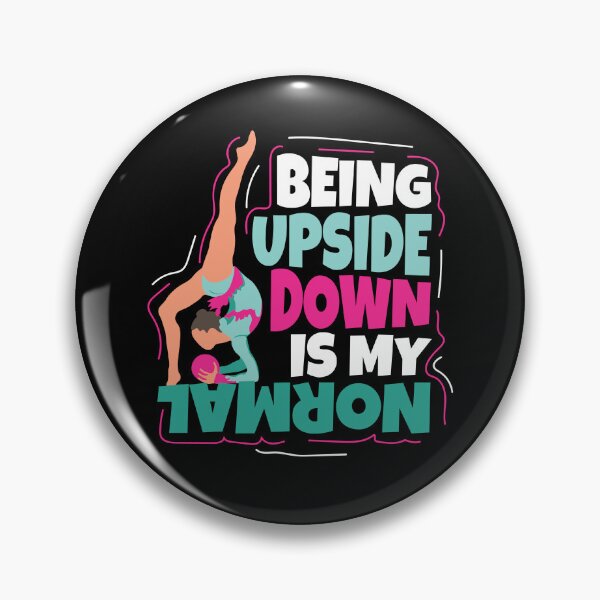 Item preview, Being Upside Down Gymnastics Gymnast designed and sold by MooonTees.