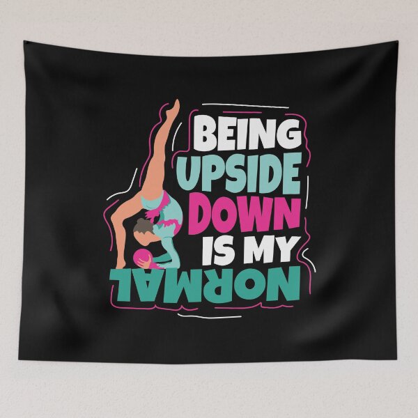 Item preview, Being Upside Down Gymnastics Gymnast designed and sold by MooonTees.