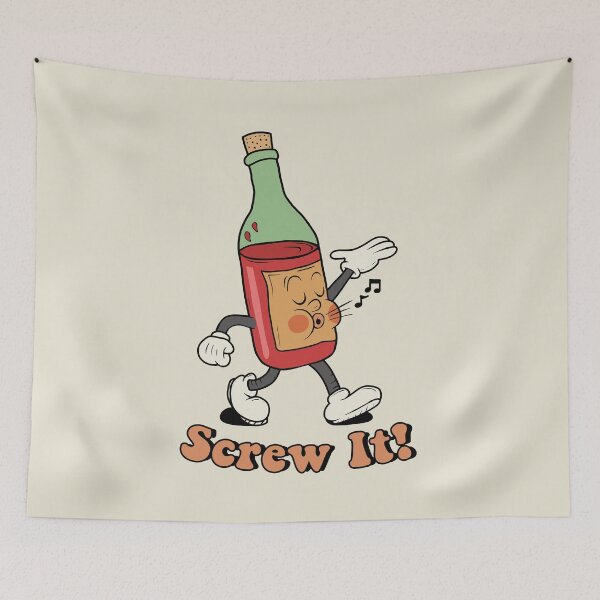 Item preview, Screw it - Wine designed and sold by ValentinaHramov.