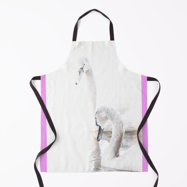 Item preview, Two Swans High Key Minimalism Vertical Nature Lovers designed and sold by eddiebarronshop.