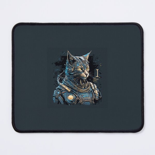 Item preview, Ccc3c_Cyberpunk Cat_18 designed and sold by CritterCuties.