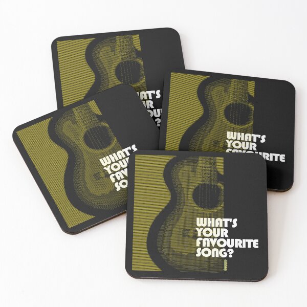 Item preview, ASCII Yellow Guitar DaDaDzindy What's Your Favourite Song? designed and sold by DaDaDzindy.