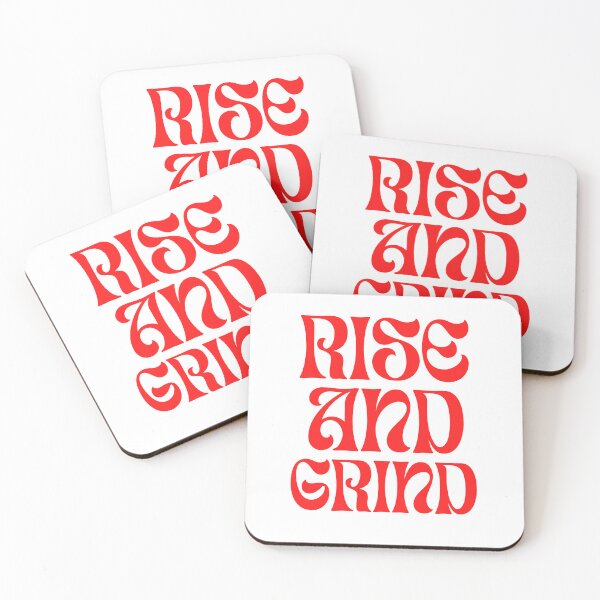 Item preview, Rise and grind  designed and sold by AlloutApparel.