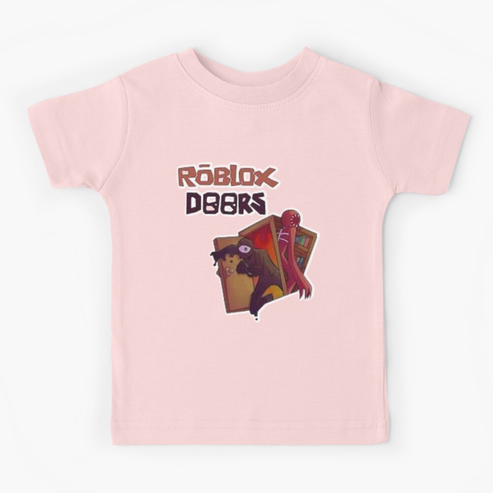 Roblox doors, all team  Kids T-Shirt by doorzz