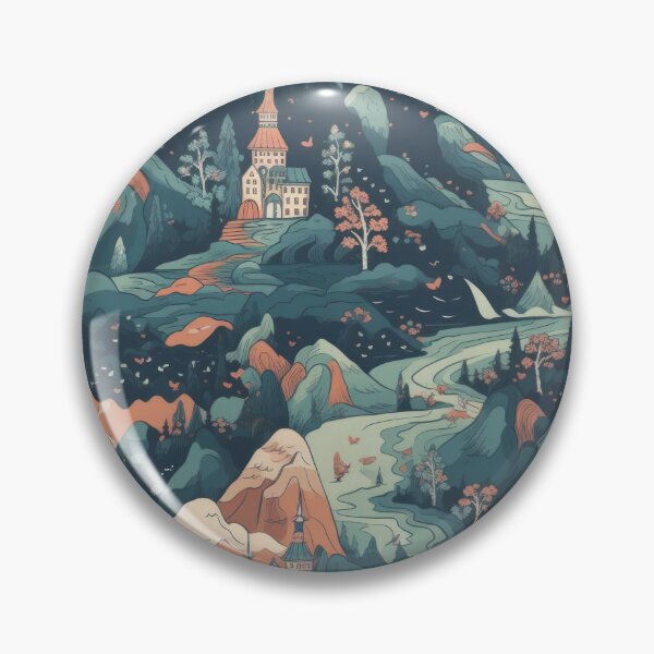 Item preview, Fairytale Mountain Scene designed and sold by ISaidBang.