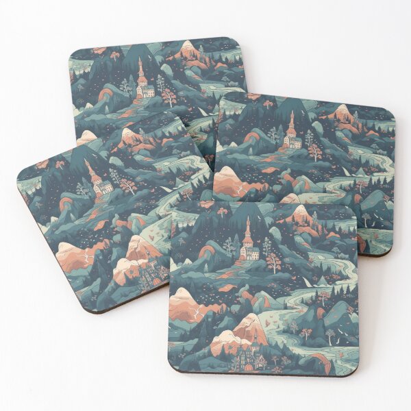 Item preview, Fairytale Mountain Scene designed and sold by ISaidBang.