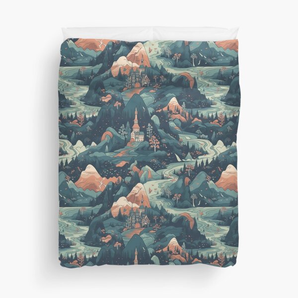 Item preview, Fairytale Mountain Scene designed and sold by ISaidBang.