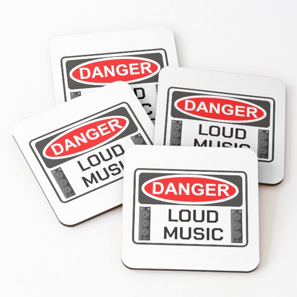 Item preview, Dangerloud music sticker. Add some excitement to your belongings with the Danger Zone sticker. designed and sold by ATEGO.