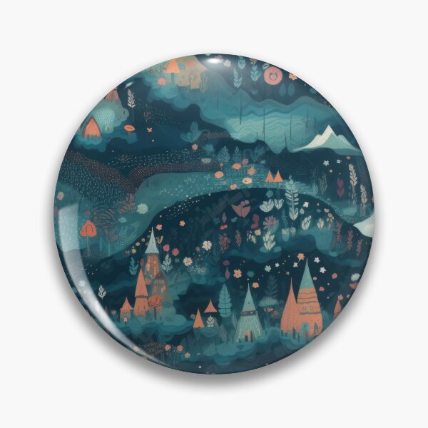 Item preview, Fairytale Mountain Scene designed and sold by ISaidBang.