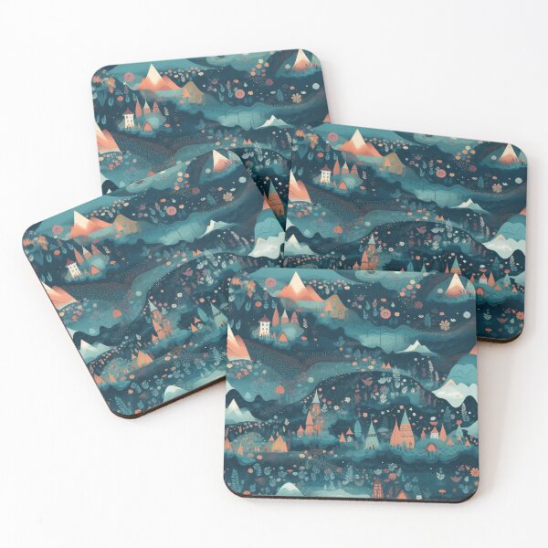 Item preview, Fairytale Mountain Scene designed and sold by ISaidBang.
