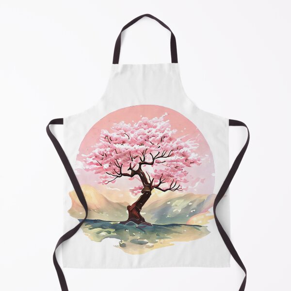Item preview, Beautiful Watercolor Cherry Blossom Tree Blooming designed and sold by EdeniaArtStudio.