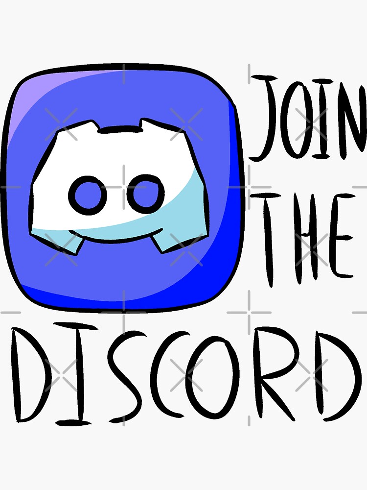 "Join the Discord icon" Sticker for Sale by ItsSpitzly | Redbubble
