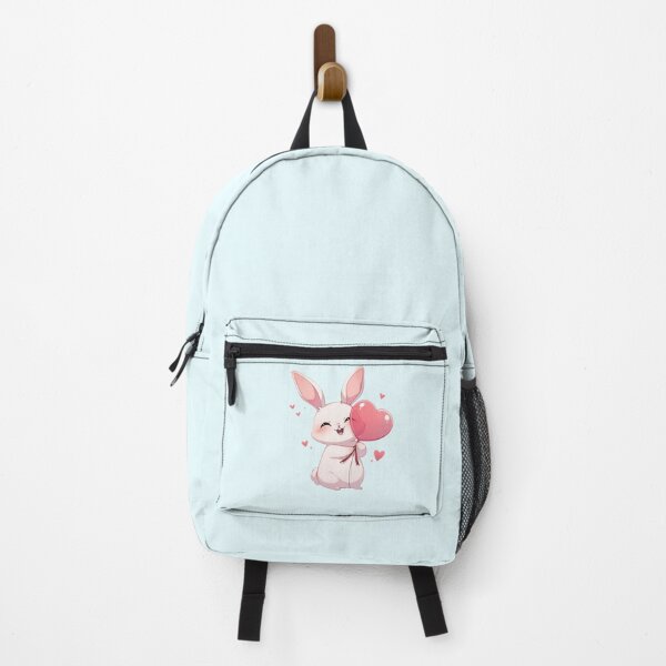 Item preview, White rabbit boy- balloon heart designed and sold by Artxplor.