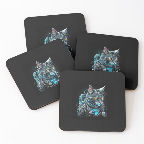 Item preview, Ccc3c_Cyberpunk Cat_22 designed and sold by CritterCuties.