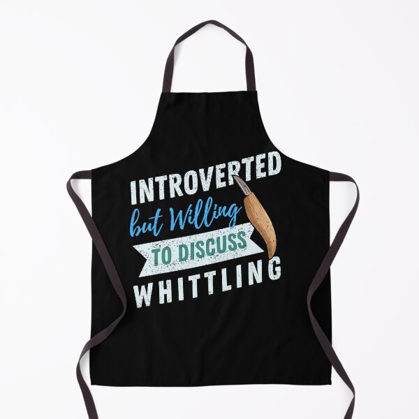 Item preview, Introverted but willing to discuss Whittling designed and sold by cutefashion.