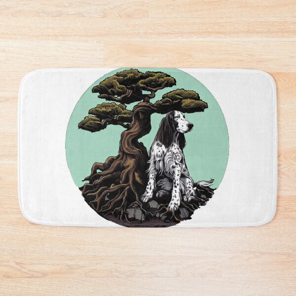 Item preview, ENGLISH SETTER BONSAI TREE T-SHIRT designed and sold by setterman1984.