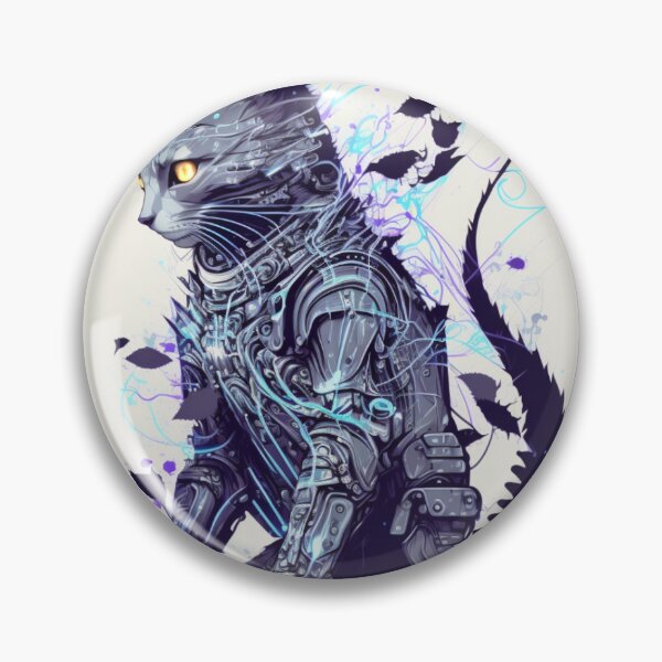 Item preview, Ccc3c_Cyberpunk Cat_24 designed and sold by CritterCuties.