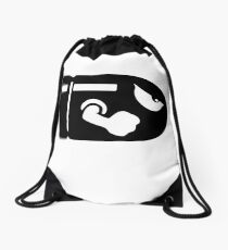 Like a bullet Drawstring Bag