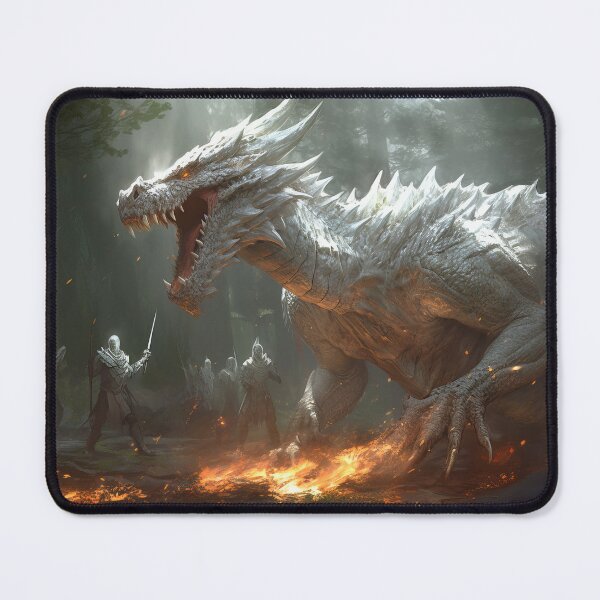 Item preview, White Forest Dragon designed and sold by TaurusDigital.