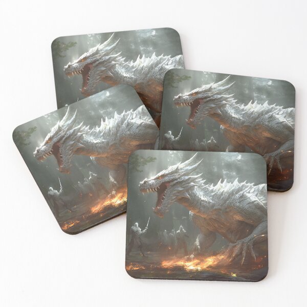 Item preview, White Forest Dragon designed and sold by TaurusDigital.